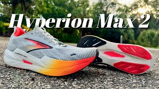 BROOKS HYPERION MAX 2 even more MAXer than before [upl. by Boehmer567]