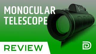 Monocular Telescope For Mobile ► Miuo 12X50mm High Power Monocular◄ Smartphone Zoom Lens Review [upl. by Andie]