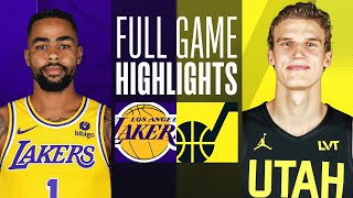 LAKERS at JAZZ  FULL GAME HIGHLIGHTS  January 13 2024 [upl. by Aidualk]