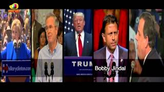 Presidential Race 2016  Obama  Clinton  Bush  Trump  Jindal  Chris Christie [upl. by Coumas]