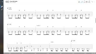 Rage Against The Machine  Guerrilla Radio LEAD GUITAR TAB PLAY ALONG [upl. by Slerahc]