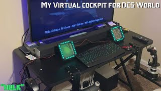 My virtual cockpit setup for DCS [upl. by Navak]