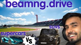 SUPERCARS VS SUVS  BEAMNGDRIVE MOBILE [upl. by Enairda66]