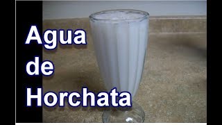 AGUA DE HORCHATA  HORCHATA DRINK  Lorena Lara [upl. by Abigale]