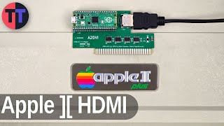 Apple II HDMI Card  A2DVI [upl. by Franci]