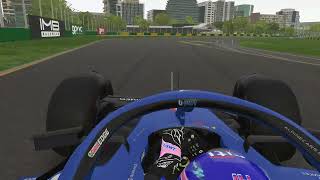 rFactor 2 – F1 2022 by AampM – Alpine – Albert Park Circuit [upl. by Berga342]