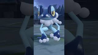 Shiny Froakie Evolution Chart Pokemon Scarlet and Violet [upl. by Etiam]