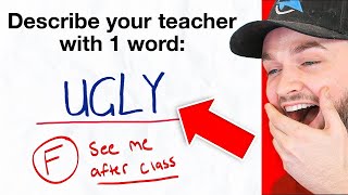 Worlds FUNNIEST Kid Test Answers [upl. by Tullius]