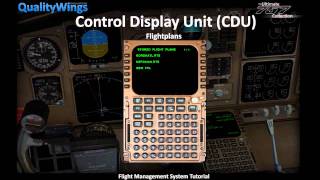 QualityWings Simulations B757 FMC Tutorial [upl. by Cerell954]