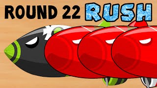 Defend a Round 22 All Out Rush  Bloons TD Battles [upl. by Casi]