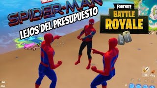 SpiderMan Lejos del presupuesto Fortnite Battle Royale nuestra versión [upl. by Dix]