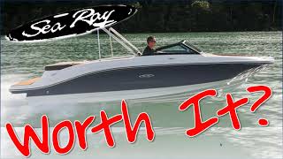 Are Sea Ray Boats Worth It A Review of Sea Ray Bow Riders Cruiser Deck Boats and More [upl. by Elylrac]