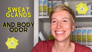 THE REAL SOURCE OF BODY ODOR  Bacteria FART on your skin  Types of sweat glands [upl. by Groscr435]