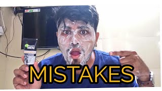 Mistakes in testing garnier men power white double action facewash [upl. by Barbe708]