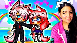 💕✨ THE ALPHAS CRUSH 💕✨ Gacha Life Mini Movie Love Story Reaction [upl. by Kcirdneh672]