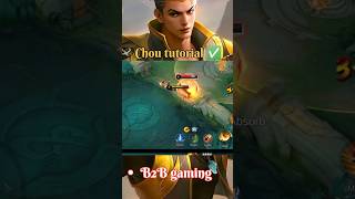 Chou best build tutorial mlbb [upl. by Anirat]