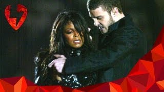 Janet Jackson Has A Wardrobe Malfunction  Feb 01  Today In Music [upl. by Macilroy]