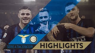 LAZIO 03 INTER  HIGHLIGHTS  Nerazzurri dominant in Rome  Matchday 10 Serie A TIM 201819 [upl. by Iatnwahs]