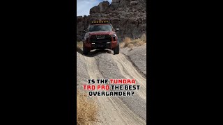 Is the Toyota Tundra TRD Pro ready to overland Shorts ToyotaTRD Overlanding [upl. by Rieger516]