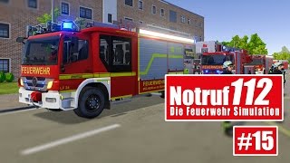 NOTRUF 112 15 HAUSBRAND I Gameplay von Notruf 112 die FeuerwehrSimulation [upl. by Akenihs803]