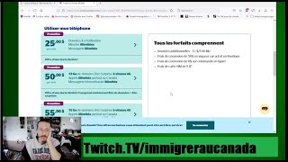 🔴Stream du 12 déc 2021  les FORFAITS INTERNET et TÉLÉPHONIE MOBILE au QUÉBEC  immigrer au Canada [upl. by Nichole620]