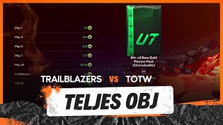 EA FC 25  6Rész  A Teljes Trailblazers VS TOTW OBJ Reward [upl. by Nnylecoj]