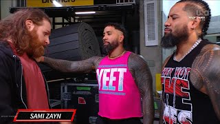 OMG  Sami Zayn JOINS The Usos And Roman Reigns Bloodline Again At Raw  WWE Raw Highlights [upl. by Dacie]