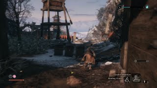 Sekiro Beat the MiniBoss General Naomori Kawarada PS5 [upl. by Enimassej]