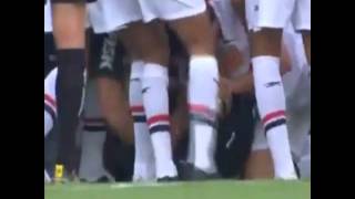 Centésimo gol de Rogério Ceni  São Paulo x Corinthias [upl. by Llemert]