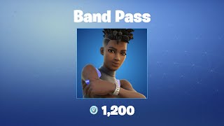 Band Pass  Fortnite OutfitSkin [upl. by Eehc252]