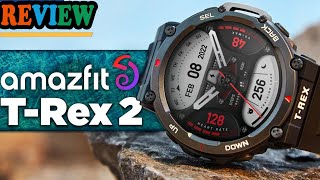 Amazfit T Rex 2 Smart Watch Review  Is this my favourite smartwatch [upl. by Laro]