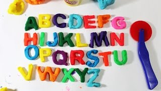 Learning ABC Phonics with Playdoh [upl. by Enohpets]