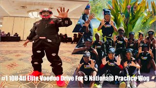 1 10U ATL ELITE VOODOO PRACTICE VLOG  CAN THEY BREAK THE RECORD FOR MOST NATIONALS IN A ROW 😱 [upl. by Kruse]