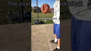 The over inflated basketball basketball [upl. by Eiramasil897]