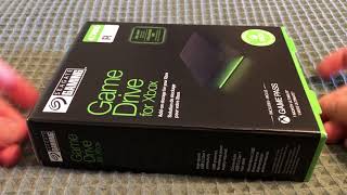 Seagate 4TB External Hard Drive for Xbox Series XS Unboxing [upl. by Fleck]