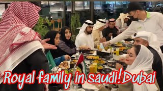 SAUDI ARABIA ROYAL FAMILY short PARTY iPhone12restaurant [upl. by Attenahs504]