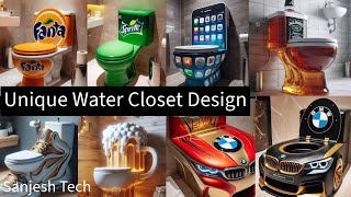 Unique Water Closet Design ideas  Modern Toilet closet designs SanjeshTech [upl. by Ferrick]