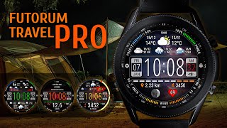 ⛵ Watch face quotFutorum Travel Proquot [upl. by Ahsinaw31]