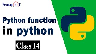 Python function  Class 14  how to create a python function  Pentanik IT [upl. by Curley]