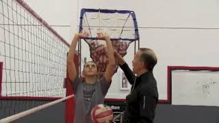 Volleyball Back Setting Fundamentals [upl. by Dunston]