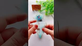 Home made haircliphairbandhairpin best hair accessories making at home 🫶😍🥰hairstyle ytshorts [upl. by Bourn421]