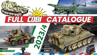 Complete COBI catalogue 20234  Tanks armored cars planes cars [upl. by Tyne]