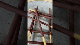 BUILD IT UP amp MIKADO STICKS SOUND viral chocolateyummyshortvideoshorts trending asmr love [upl. by Korey681]