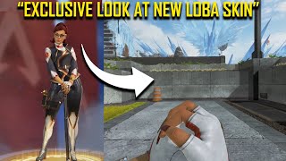 NEW Academy LOBA skin GAMEPLAY  Apex Legends Season 22 [upl. by Hale]