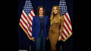 Jennifer Lopez looks 70s chic in bellbottom denim as she arrives at JFK airport [upl. by Slohcin]