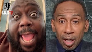 quotU Are A Disgracequot Faizon Love Continues To Violate Stephen A Smith Over His OJ Simpson Comments [upl. by Zeculon]