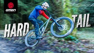 Riding A Hardtail At A Downhill Bike Park [upl. by Guyer]