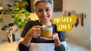 MASTERCLASS IN CHAI  How to make the perfect masala chai  Indian style tea  Food with Chetna [upl. by Zacarias131]