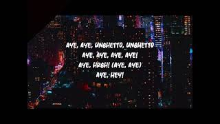 Unghetto MathieuPlastic lyrical video [upl. by Nonnaehr]