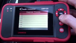 Volvo V50 SRS Airbag Engine Transmission amp ABS Diagnostic Tool Launch CRP123 [upl. by Samson]